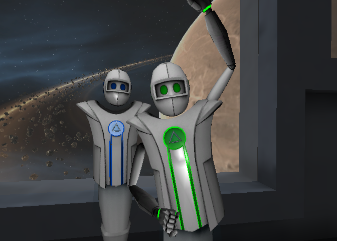 A selfie I took in Altspace